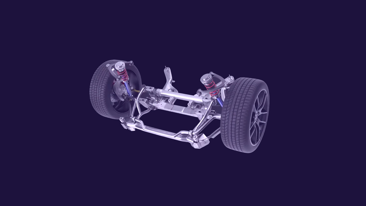 Imagen de sistema de suspensión automotriz
