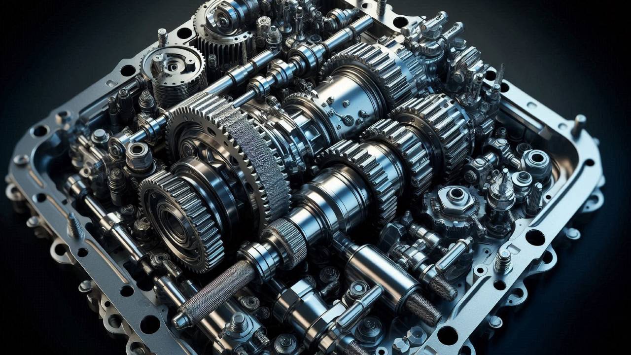 ¿Cómo funciona la caja de cambios automática de un auto? Imagen de la caja de cambios automática de un auto que nos permite saber cómo funciona