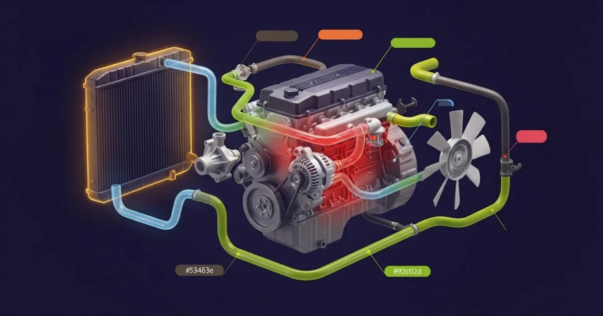 Aprende cómo funciona el sistema de refrigeración de un motor diésel, sus componentes y cómo prevenir fallas para no parar en la ruta. Aprende cómo funciona el sistema de refrigeración de un motor diésel, sus componentes y cómo prevenir fallas para no parar en la ruta.